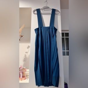 Teal overall style dress size M